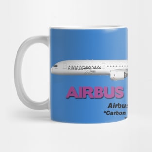 Airbus A350-1000 - Airbus Industrie "Carbon Fiber Colours" Mug